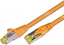 [PKW-KAT6A- 0.25 OR] CAT6A HQ Patchkabel, S/FTP, LSOH, Lifetime Warranty, orange (0.25)