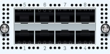 [XGSZTCHF8] 8 Port GbE SFP FleXi Port Modul  (für XG 750 und SG/XG 550/650 rev.2 only)